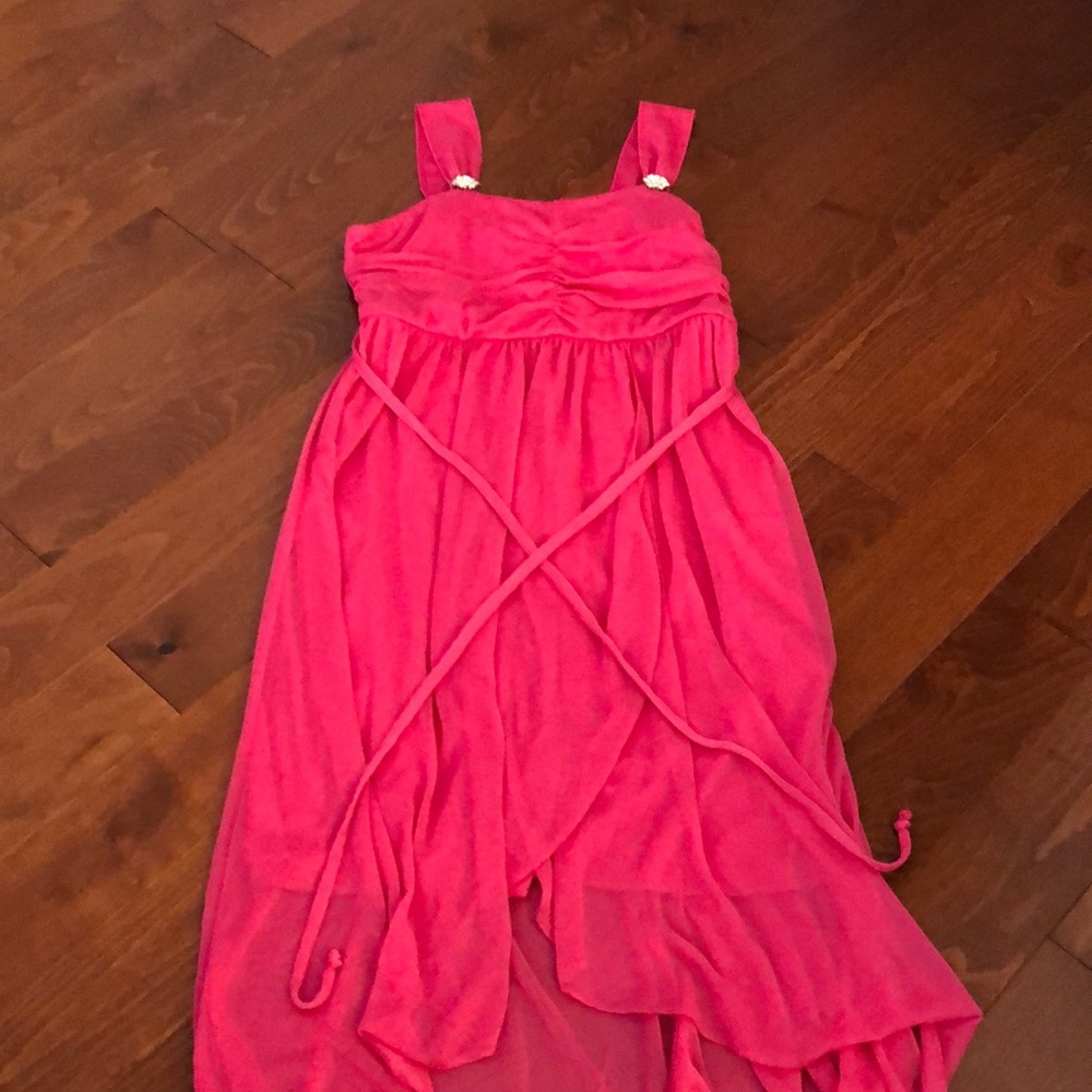 Girls pink dress